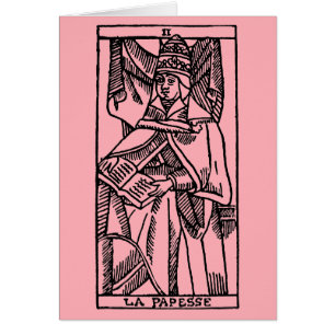 Carta de tarot: El Popess