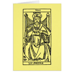 Carta de tarot: Justicia