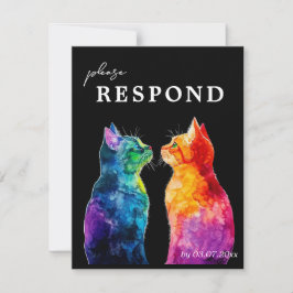 Carta MENU + QR RSVP de "Purfectamente Tuya: Una l