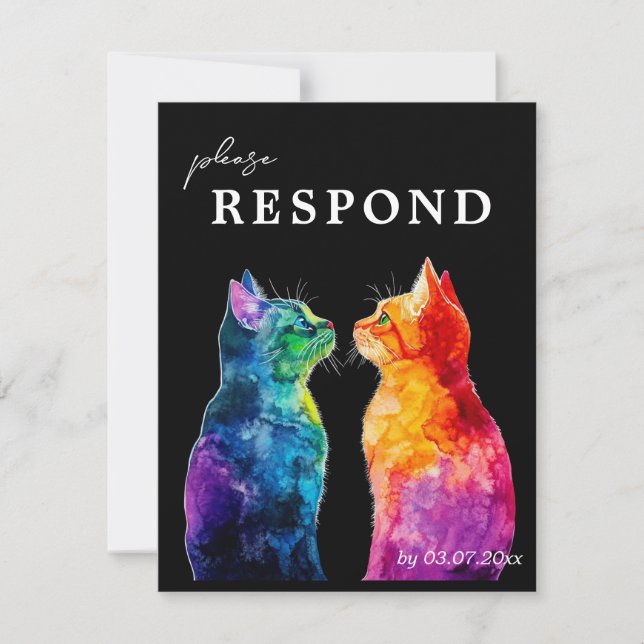 Carta MENU + QR RSVP de "Purfectamente Tuya: Una l (Anverso)