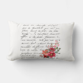 Carta por el Cojín decorativo de diseño de Sommer