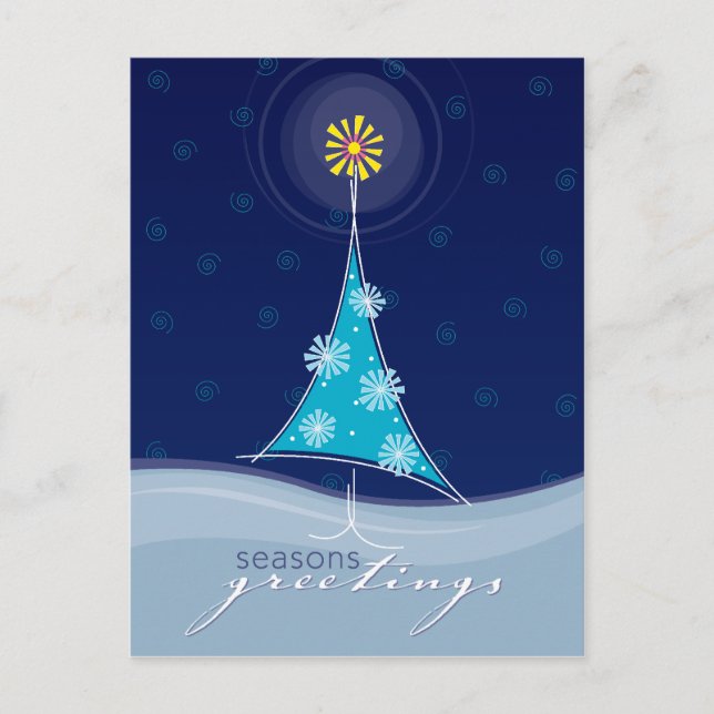 CARTA POSTAL DE navidades :: christmastree caprich (Anverso)