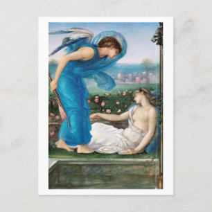 CARTA POSTAL : ED. BURNE - JONES : CUPID + PSYCHE