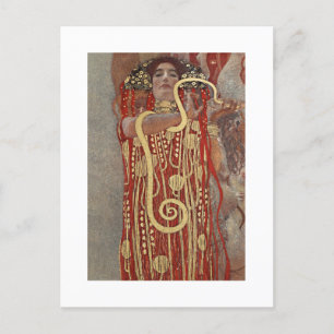 CARTA POSTAL : GUSTAV KLIMT : HIGIA : 1907