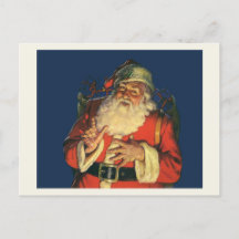 CARTA POSTAL : VINTAGE CHRISTMAS : Santa Claus