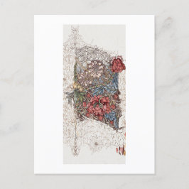 CARTA POSTAL : WILLIAM MORRIS : HONEYSUCKLE : 1874