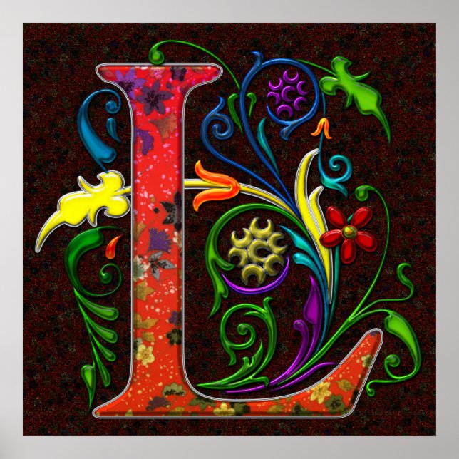 Carta REGAL L con arte de fondo (Frente)