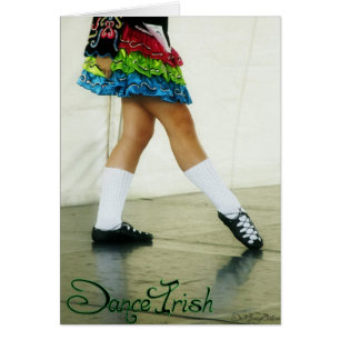 Carta verde irlandesa de la danza