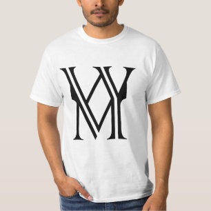 Carta W&M ( materia blanca viva ) Camiseta