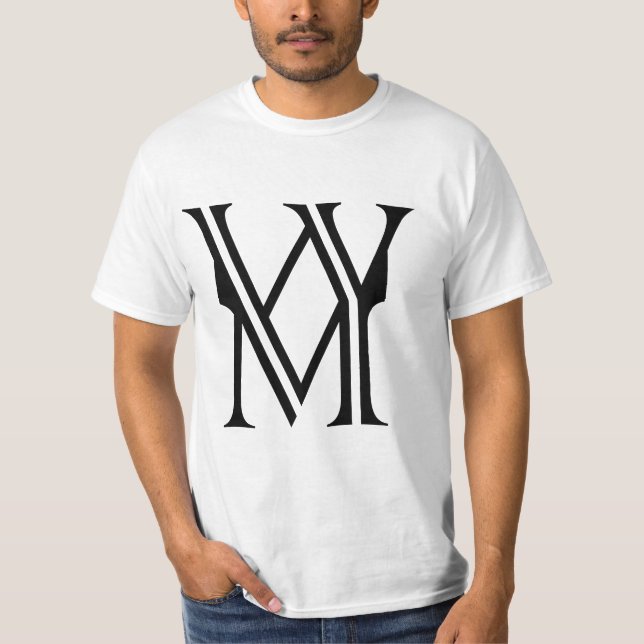 Carta W&M ( materia blanca viva ) Camiseta (Anverso)
