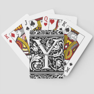 Carta Y Monograma medieval Art Nouveau