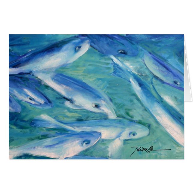 Cartão Peixes (Anverso (Horizontal))