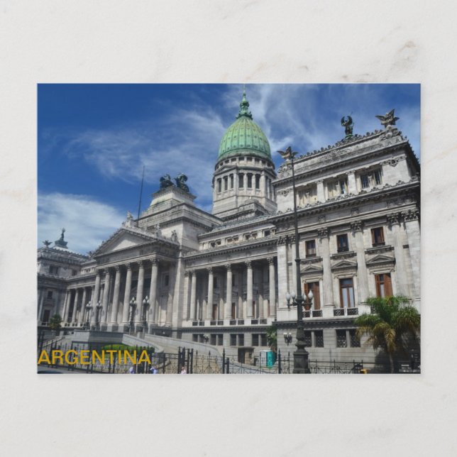 Cartão Postal - Argentina (Anverso)