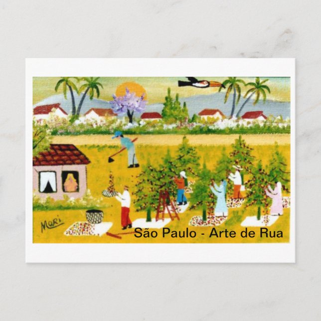 Cartão Postal Arte Brasileira (Anverso)