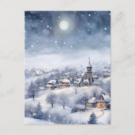 Cartão Postal de Natal Winter Wonderland
