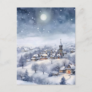 Cartão Postal de Natal Winter Wonderland