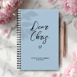 Cartas a mi esposo Diario de dolor en azul cielo