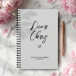 Cartas a mi esposo Diario de dolor en gris claro