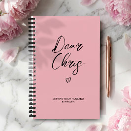 Cartas a mi esposo Diario de dolor en rosa pálido