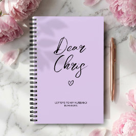 Cartas a mi esposo Diario de dolor Lila Púrpura