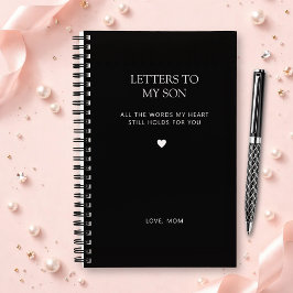 Cartas a mi hijo Diario de dolor en negro