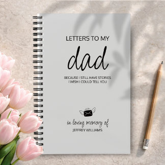 Cartas a mi padre Diario de duelo en gris claro