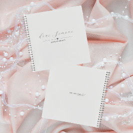 Cartas al libro de invitados de novias | Plata lig