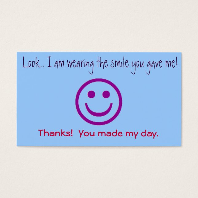 Cartas aleatorias de bondad (Frente)