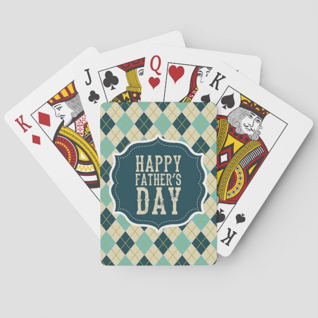 Cartas Argyle Aces: Edición del Día del Padre (Reverso)