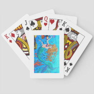 cartas azules de mermaid