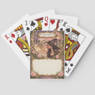 Cartas Baraja de firmas para libro de invitados de brujas