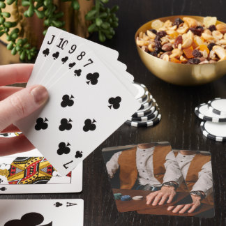 Cartas Baraja de fotos familiares personalizadas