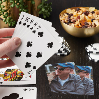 Cartas Baraja de Fotos Personalizadas de Momentos Favorit