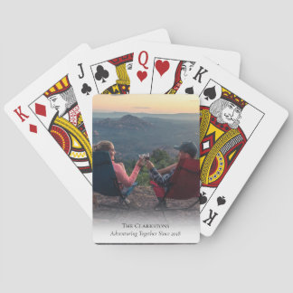 Cartas Baraja de viaje con tu foto de aventura