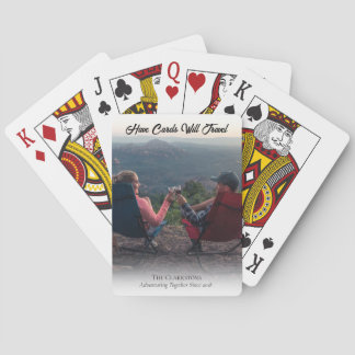 Cartas Baraja de viaje con tu foto de aventura