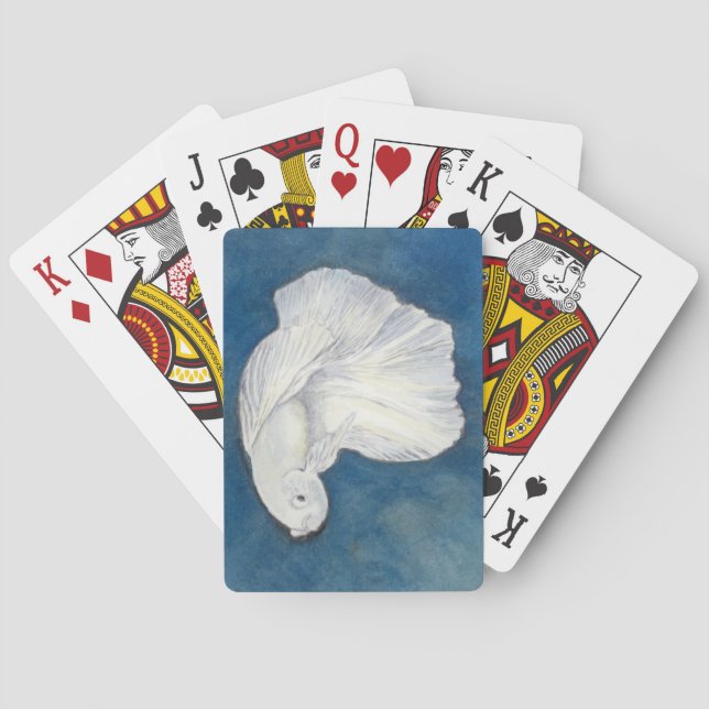 Cartas Betta Fish Jugando (Reverso)