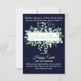 Cartas católicas de EASTER Cita de la Biblia Versa