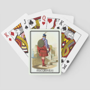 Cartas Clásica baraja del clan MacGillivray de Escocia