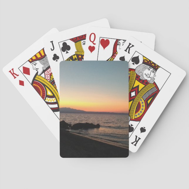 Cartas clásicas de atardecer (Reverso)