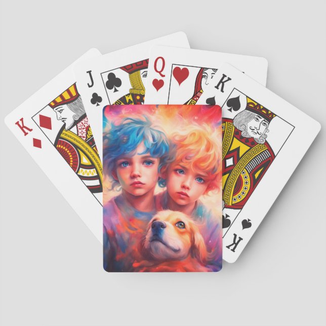 Cartas Clásicas de Juego (Reverso)