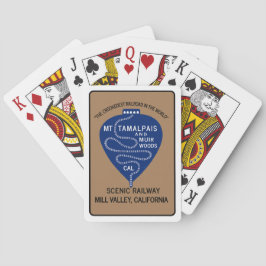 Cartas Clásicas de Juego 1911 Ferrocarril Más Tram