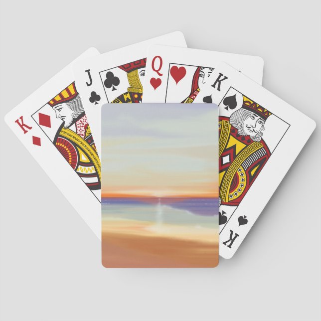 Cartas clásicas de juego Bliss (Reverso)