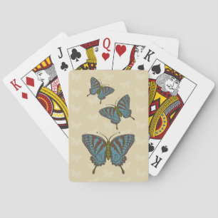 Cartas Clásicas de Juego de Mariposa Japonesa