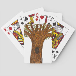 Cartas Clásicas de Juego del Árbol Retorcido
