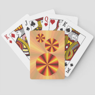 Cartas Clásicas de Juego Ilusión de Otoño