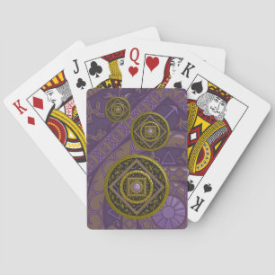 Cartas Clásicas de Juego Mandala de Sagitario
