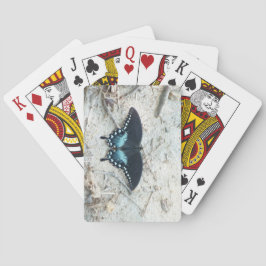 Cartas Clásicas de Juego Mariposa Real