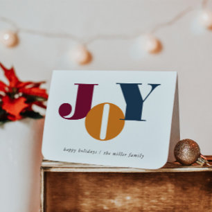 Cartas coloridas júbilo festividad tarjeta de feli