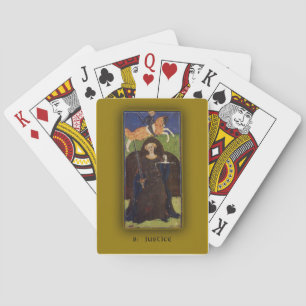 Cartas con la JUSTICIA Visconti-Sforza Tarot