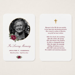 Cartas conmemorativas de la flor de oro de la rosa